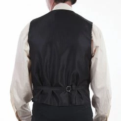 Scully Leather Company Men's Western Vest Collection: Rangewear Paisley No Lapels