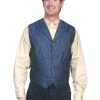 Scully Leather Company Men's Western Vest Collection: Rangewear Classic Old Time Design