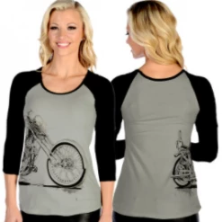 Liberty Wear Collection Tops: Vintage Bike