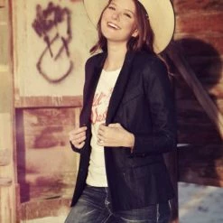 Original Cowgirl Clothing T-Shirts: Wild West Destroyed Tee Ladies'