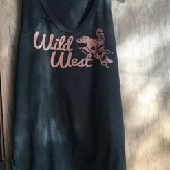 Original Cowgirl Clothing T-Shirts: Tank Wild West Fringe Ladies'