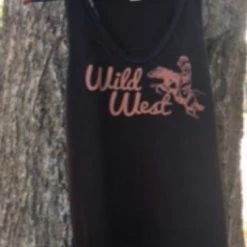 Original Cowgirl Clothing T-Shirts: Tank Wild West Fringe Ladies'