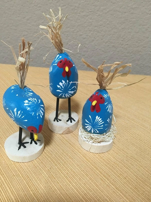 Edith Herbert John Folk Art Navajo Hand Carved XSmall Nesting Chickens Decor 9 Edith Herbert John Folk Art Navajo Hand Carved XSmall Nesting Chickens Decor