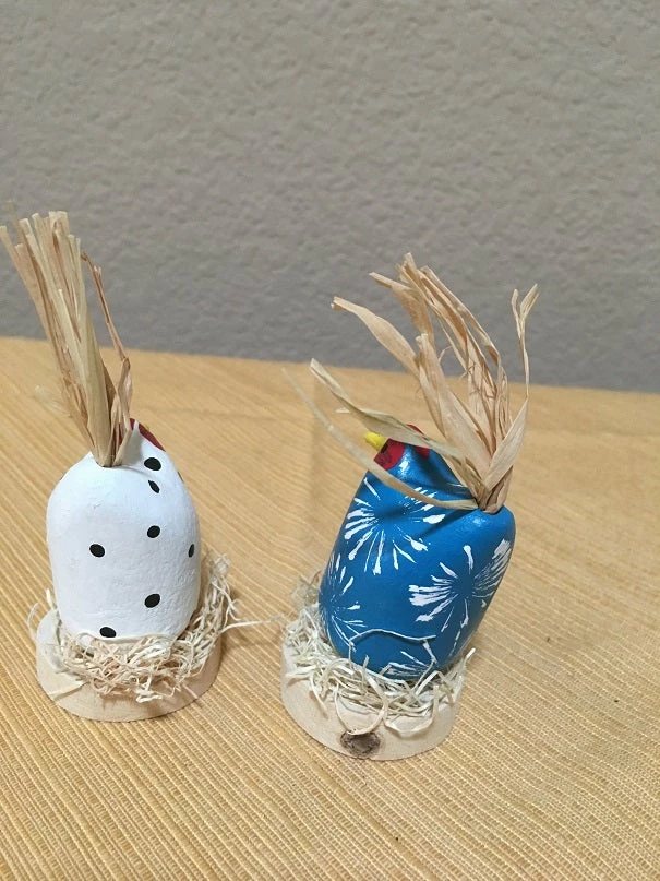 Edith Herbert John Folk Art Navajo Hand Carved XSmall Nesting Chickens Decor 5 Edith Herbert John Folk Art Navajo Hand Carved XSmall Nesting Chickens Decor