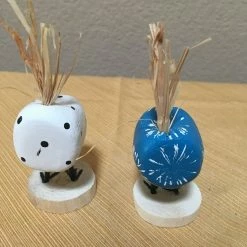 Edith Herbert John Folk Art Navajo Hand Carved XSmall Pecking Chickens Decor 12 Edith Herbert John Folk Art Navajo Hand Carved XSmall Pecking Chickens Decor