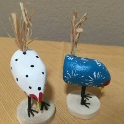 Edith Herbert John Folk Art Navajo Hand Carved XSmall Pecking Chickens Decor 14 Edith Herbert John Folk Art Navajo Hand Carved XSmall Pecking Chickens Decor