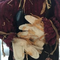 Edith Herbert John Decor Folk Art Navajo Hand Carved XSmall Crow